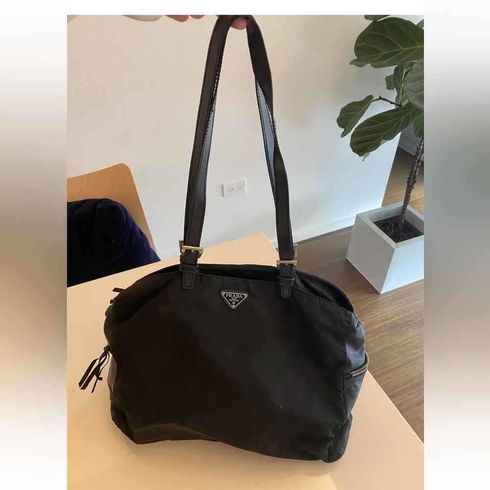 Prada nylon tote